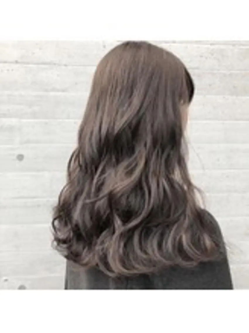 ロング カラー アディクシーカラー 透明感カラー 【公式】amble luxe池袋東口🩷のヘアスタイル