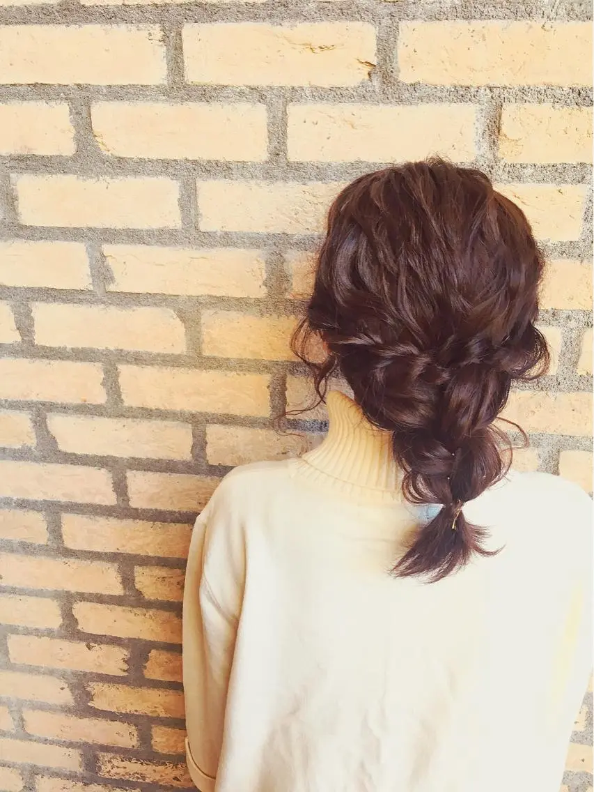 ヘアアレンジ ヘアセット 10/4〜産休菊池 栄里奈のヘアスタイル