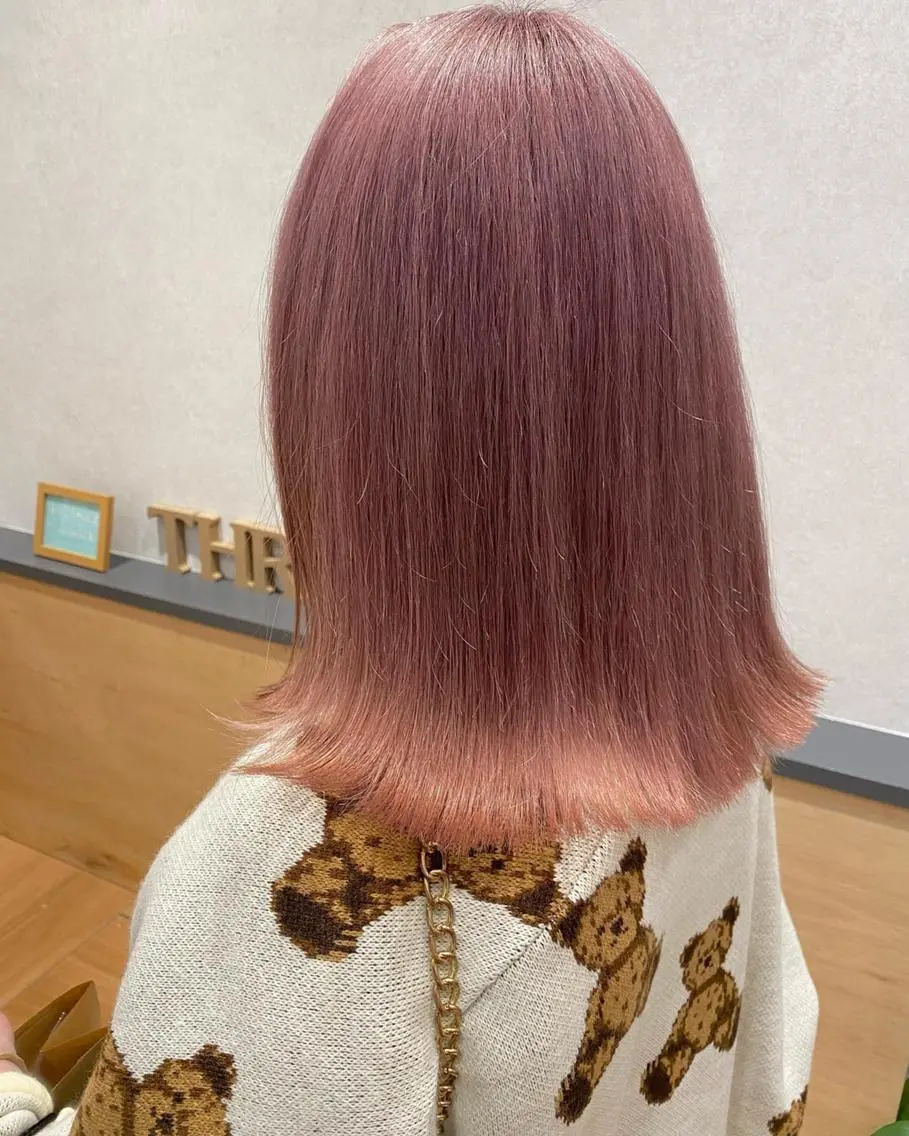 ショート カラー パーマ メンズ キッズ マツエク・マツパ 入学式 山本 銘子のヘアスタイル