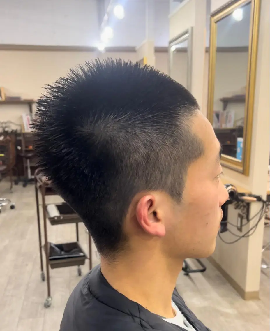 メンズ モヒカン ソフトモヒカン 🧸メンズ専門🧸 蛯名修人のヘアスタイル