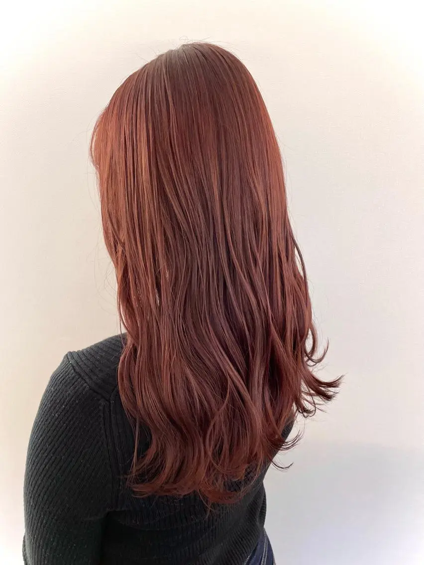 セミロング カラー バイオレットカラー カット ヘアカラー トリートメント studio the soel /TAKAのヘアスタイル