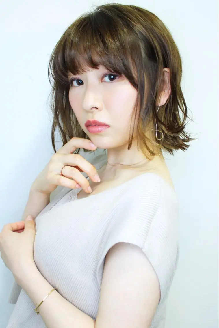 ミディアム カラー パーマ ショートボブ ボブ 似合わせカット ⭐️バッサリカット モデル募集⭐️佐野のヘアスタイル
