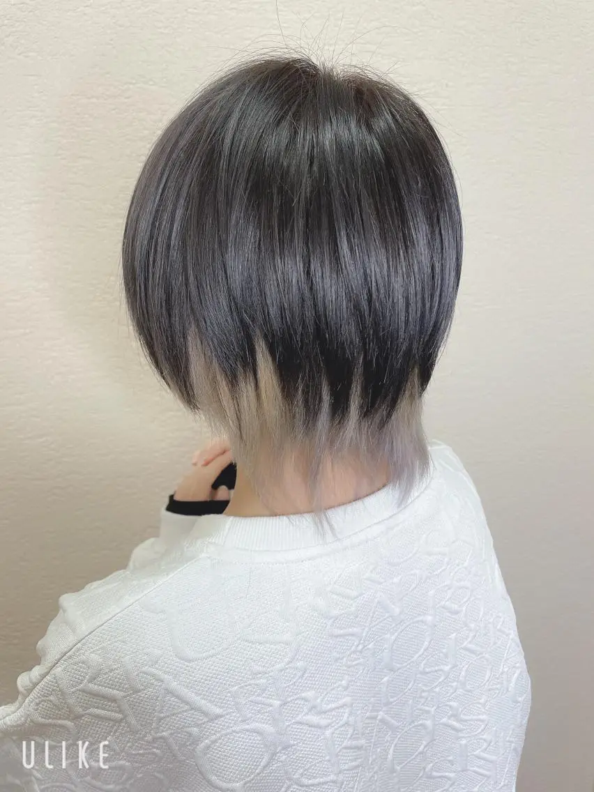 ショート カラー グレージュ カット ヘアカラー ❣️モードケイズ塚口 和田一将のヘアスタイル