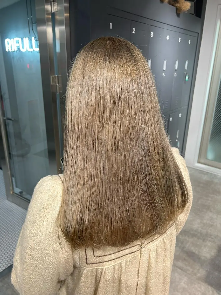 ロング カラー Miku 🇺🇸のヘアスタイル