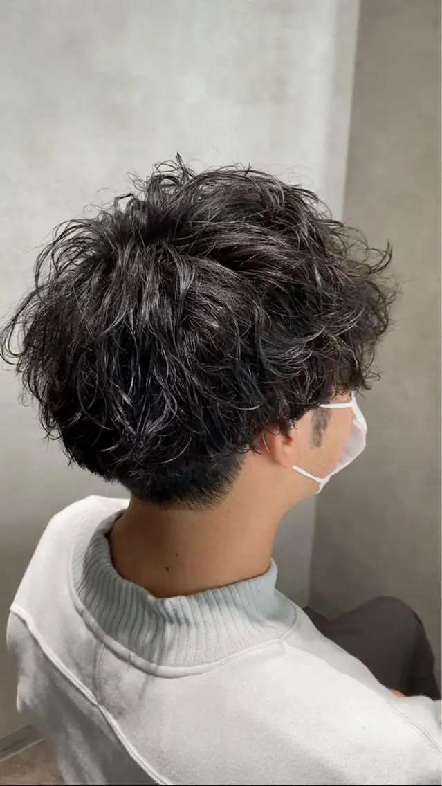 ショート パーマ ✨髪質改善✨ 河合一樹のヘアスタイル