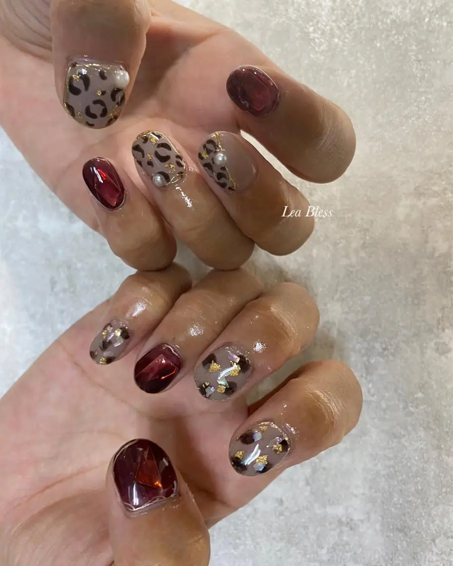 ネイル ハンドネイル Lea Bless 河原町のネイルデザイン