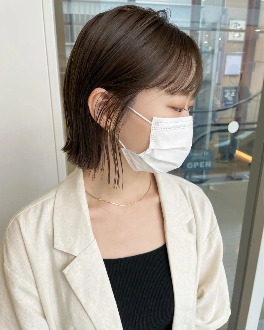 ショート カラー カット ❤️ダブルカラー 髪質改善❤️SAYAのヘアスタイル