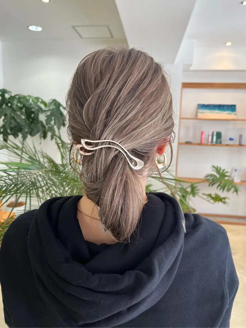 ヘアアレンジ 結婚式・ブライダル ヘアセット Lino by hoNuaのヘアスタイル