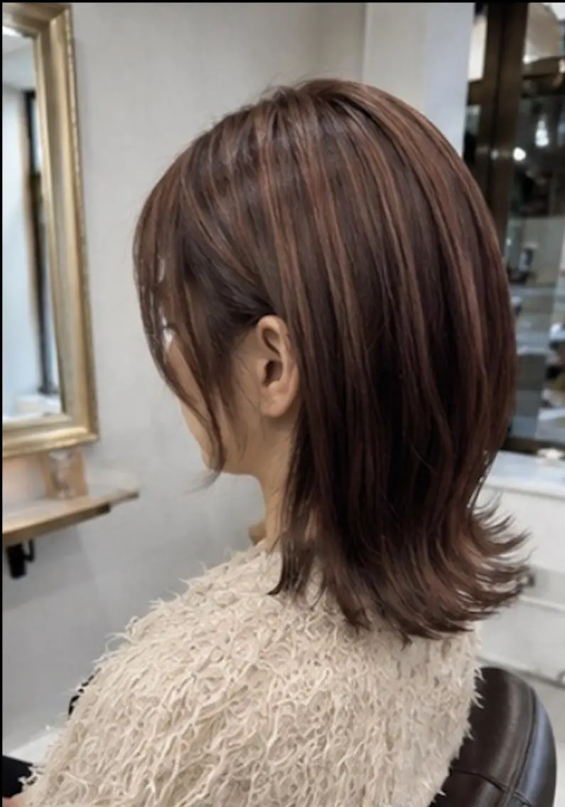 カラー Lino 深井駅前店のヘアスタイル