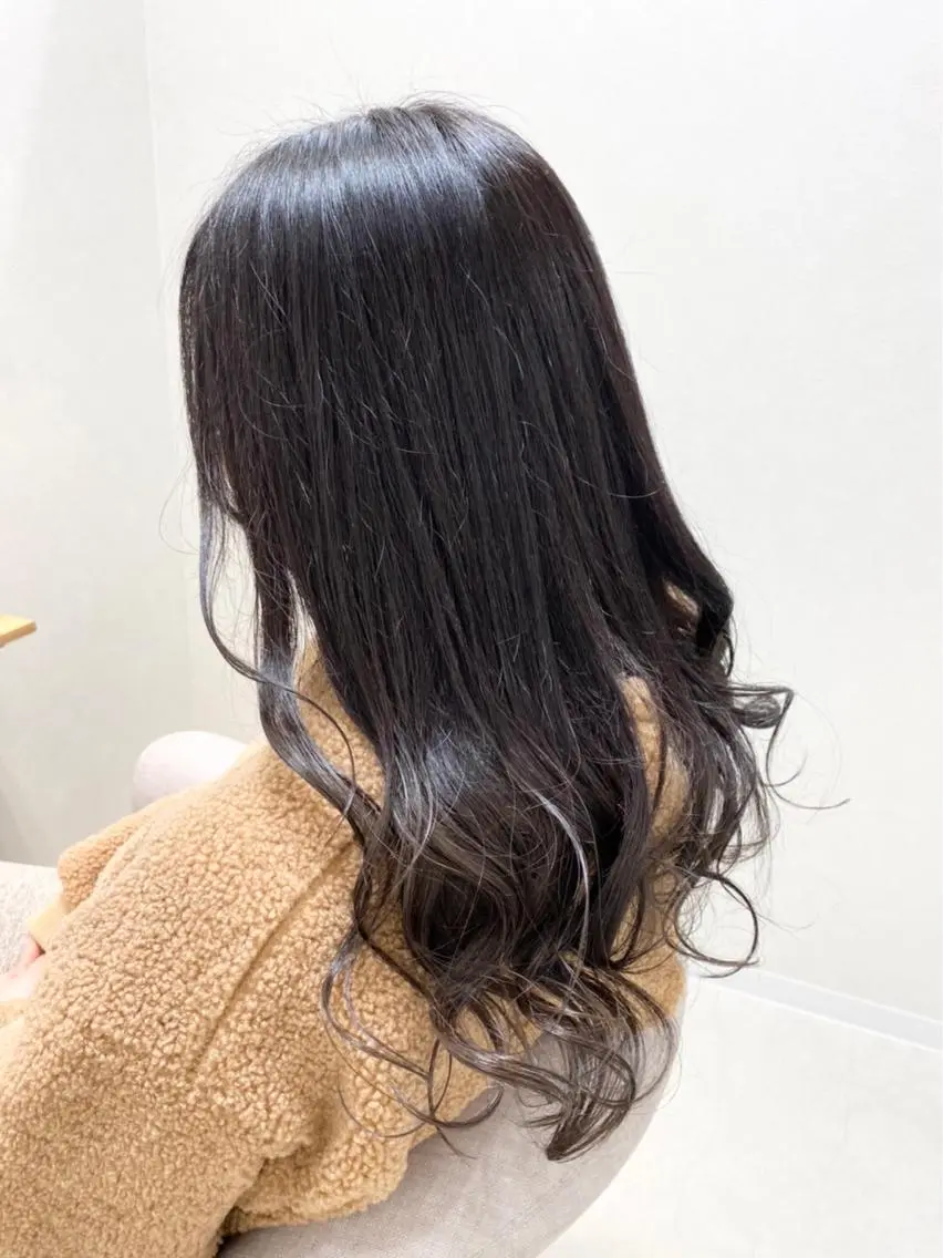 ロング カット ヘアカラー ショート/白髪ぼかし 君和田若菜のヘアスタイル
