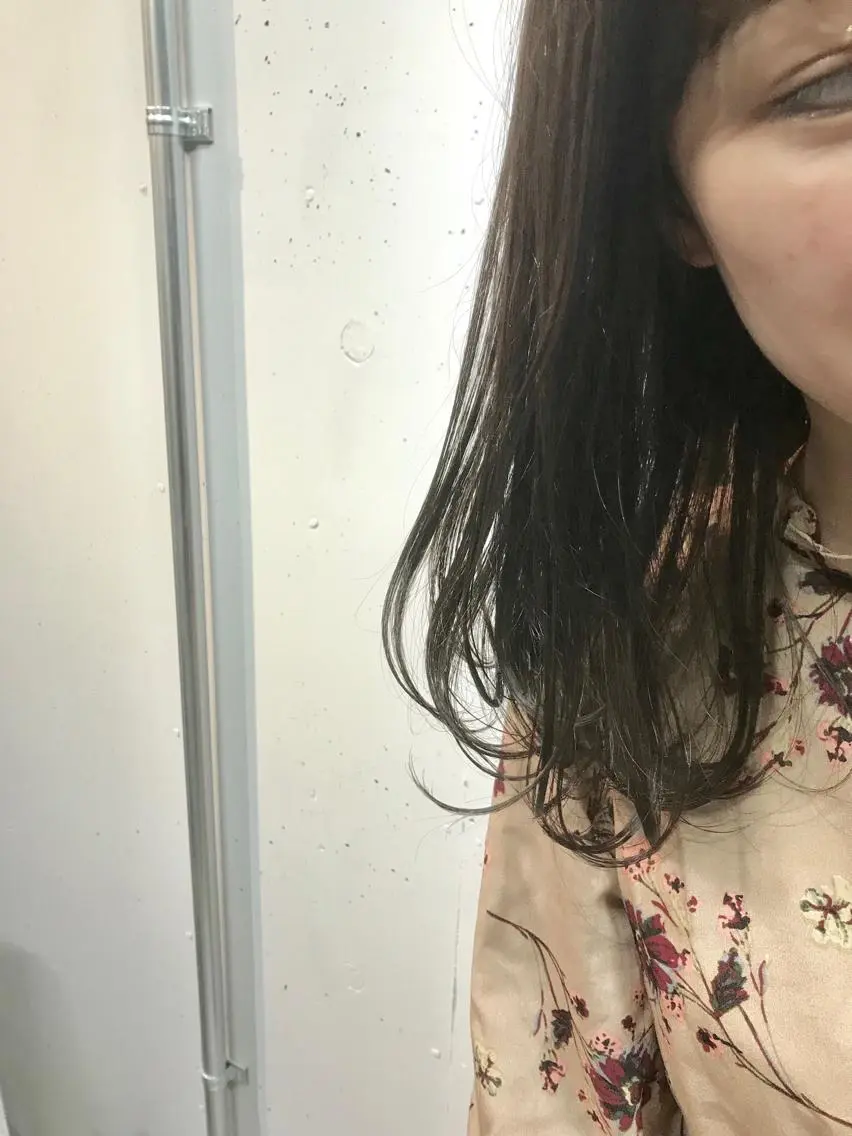 ミディアム パーマ ミディアムパーマ カット パーマ トリートメント 新井 広樹のヘアスタイル