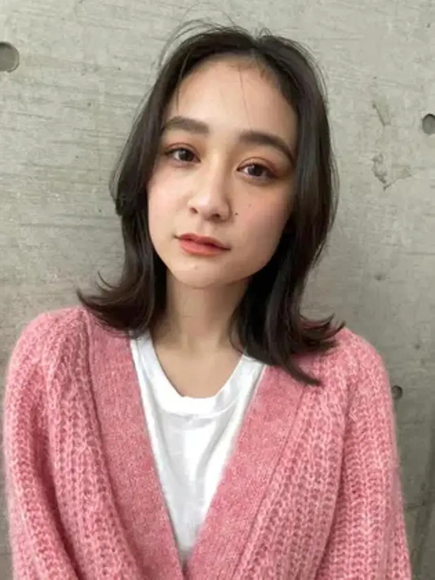 ミディアム カット トリートメント 【Atem 大町店】 永森　優里花のヘアスタイル