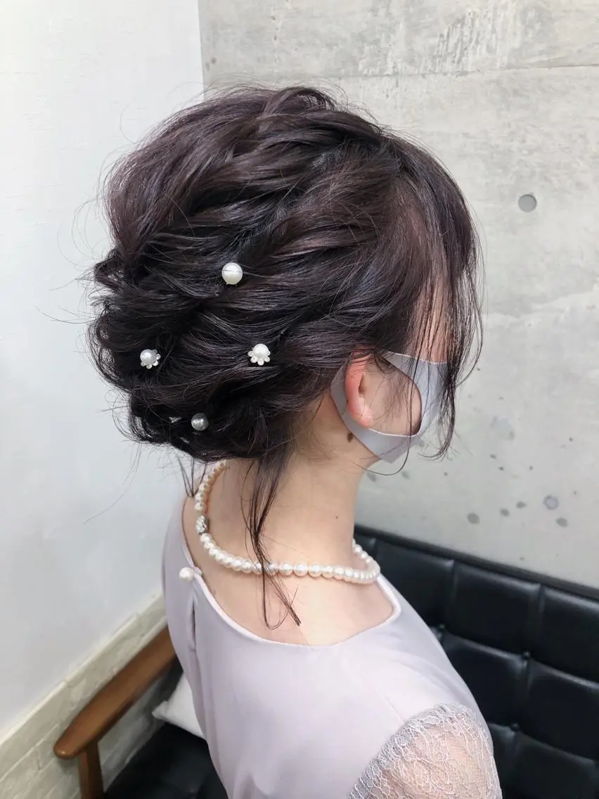 セミロング ヘアセット MeL 横浜/ MIHOのヘアスタイル