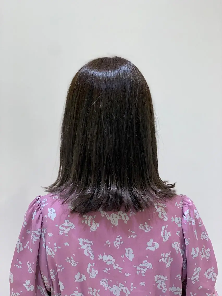 ミディアム カラー アッシュ Hitotose代表 中島和樹のヘアスタイル