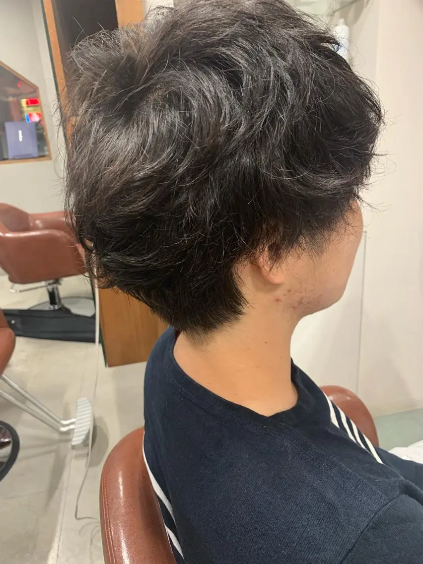パーマ 吉田 茉生のヘアスタイル