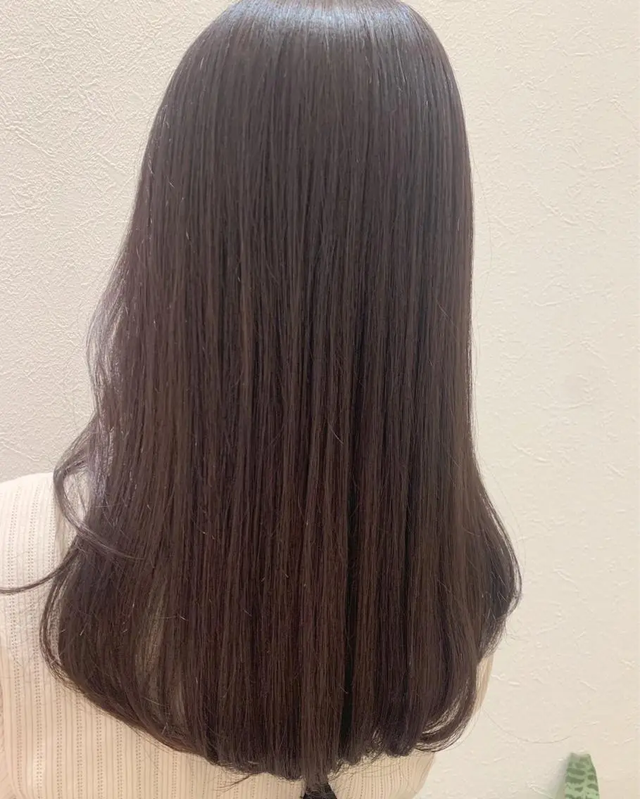 ロング カラー hubhair レイヤー/透明感のヘアスタイル