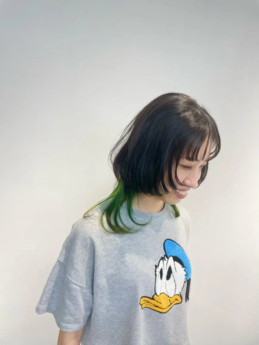 ロング カラー 髪質改善 縮毛矯正 トリートメント 酸熱トリートメント MATISSE藤崎 渕上 ジュビアイのヘアスタイル