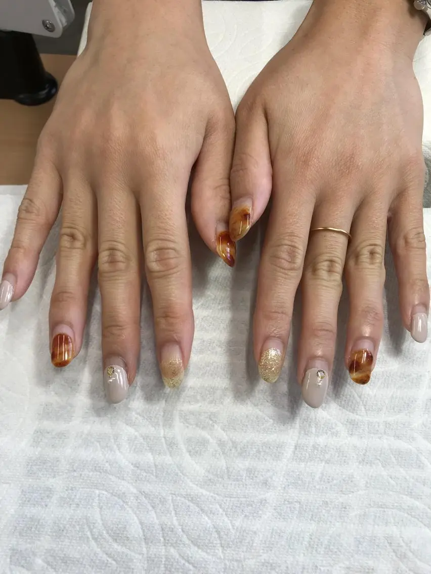 ネイル 宇都宮ネイルGELo nail KAORIのネイルデザイン