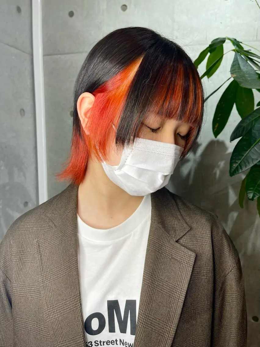 カラー インナーカラー カット ヘアカラー Kazu 🌠名古屋 ハイトーン/レイヤーのヘアスタイル