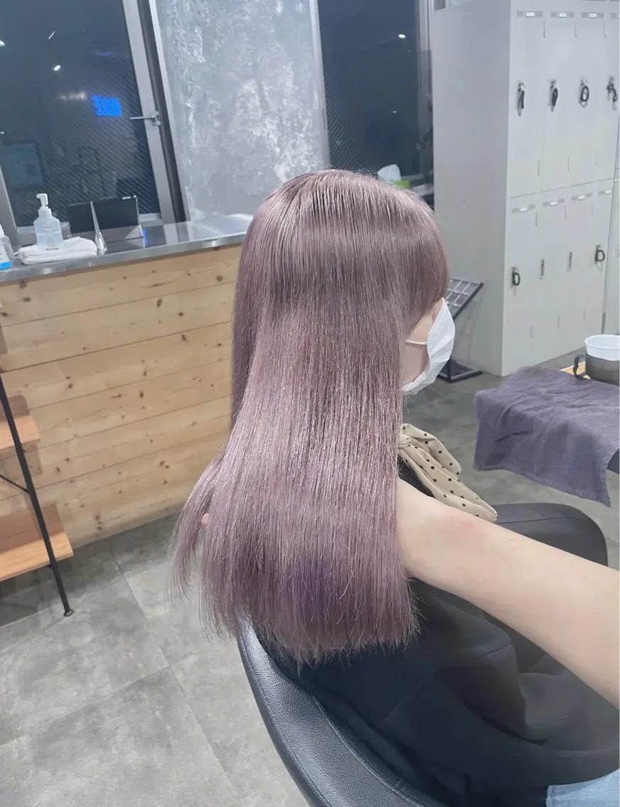 ロング カラー ベージュカラー💖 やすひろのヘアスタイル