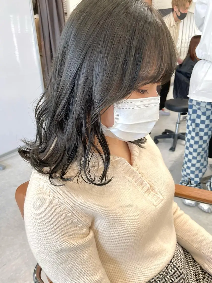 ミディアム カラー ヘアアレンジ メンズ似合わせ🪞 kotoriのヘアスタイル