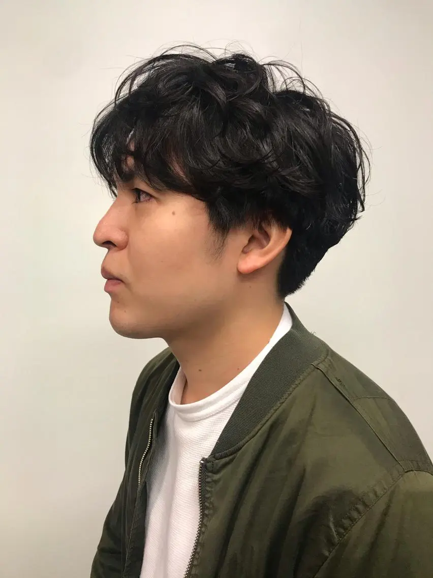 ショート パーマ メンズ 🍃YURI 🍃のヘアスタイル