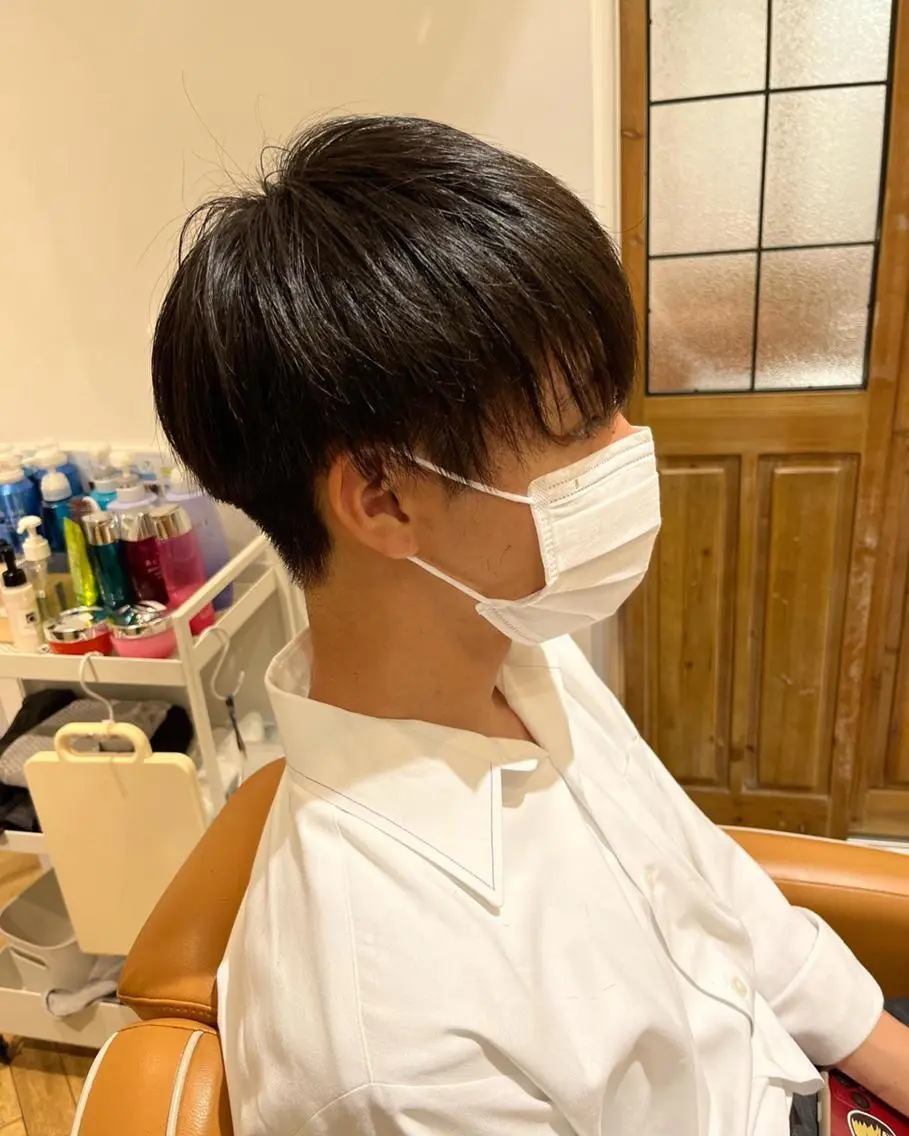 ショート カラー メンズ マッシュ 学生（メンズ向け） メンズショート ツーブロック 外国人風カラー 🌿ヤマグチ ユウキ🌿のヘアスタイル