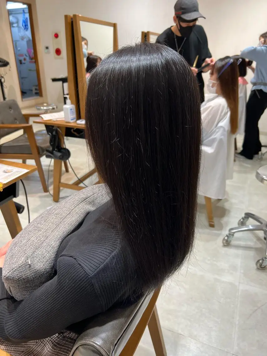 ロング 縮毛矯正 縮毛矯正特化美容師 DAISUKEのヘアスタイル