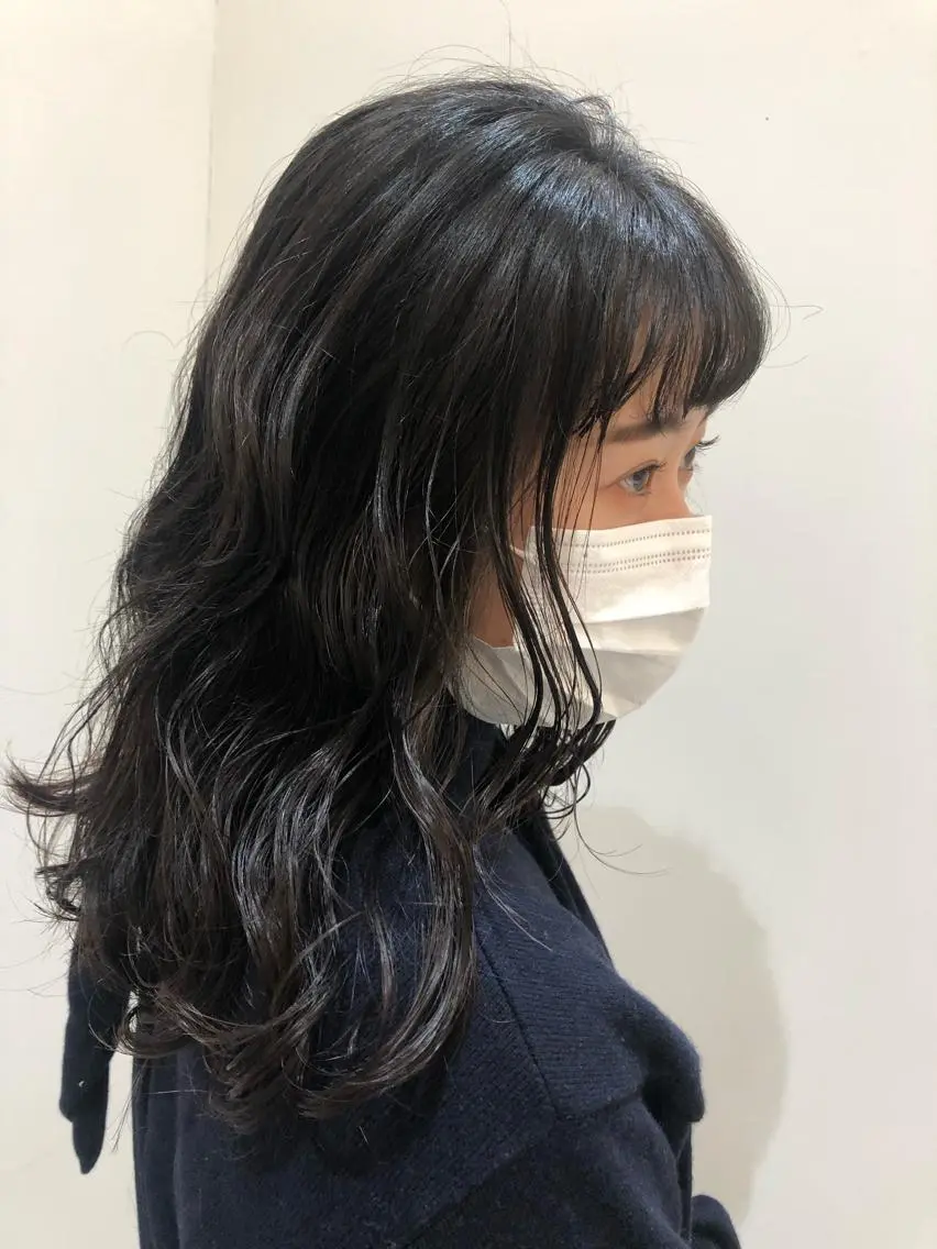 セミロング 銀座/レイヤーカット 🤍内野すみれのヘアスタイル