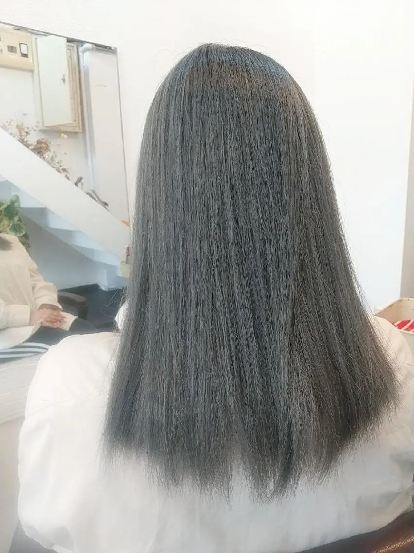 セミロング カット ヘアカラー トリートメント 🌈カラー33∞円 🌈北綾瀬 谷中店のヘアスタイル