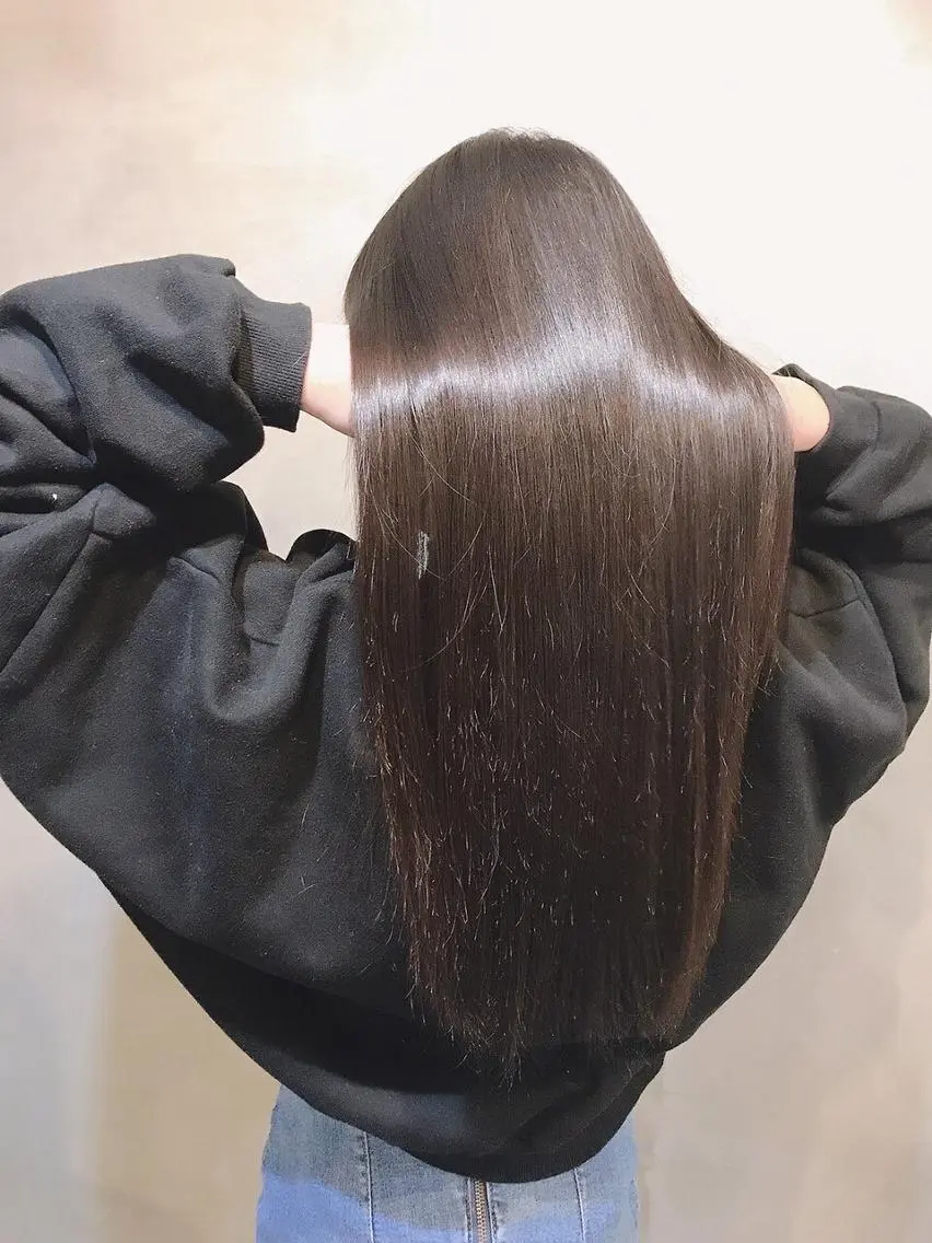 ロング エクステ 河野 七優のヘアスタイル