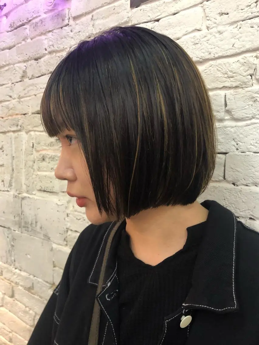 ショート カラー eri kinjoのヘアスタイル