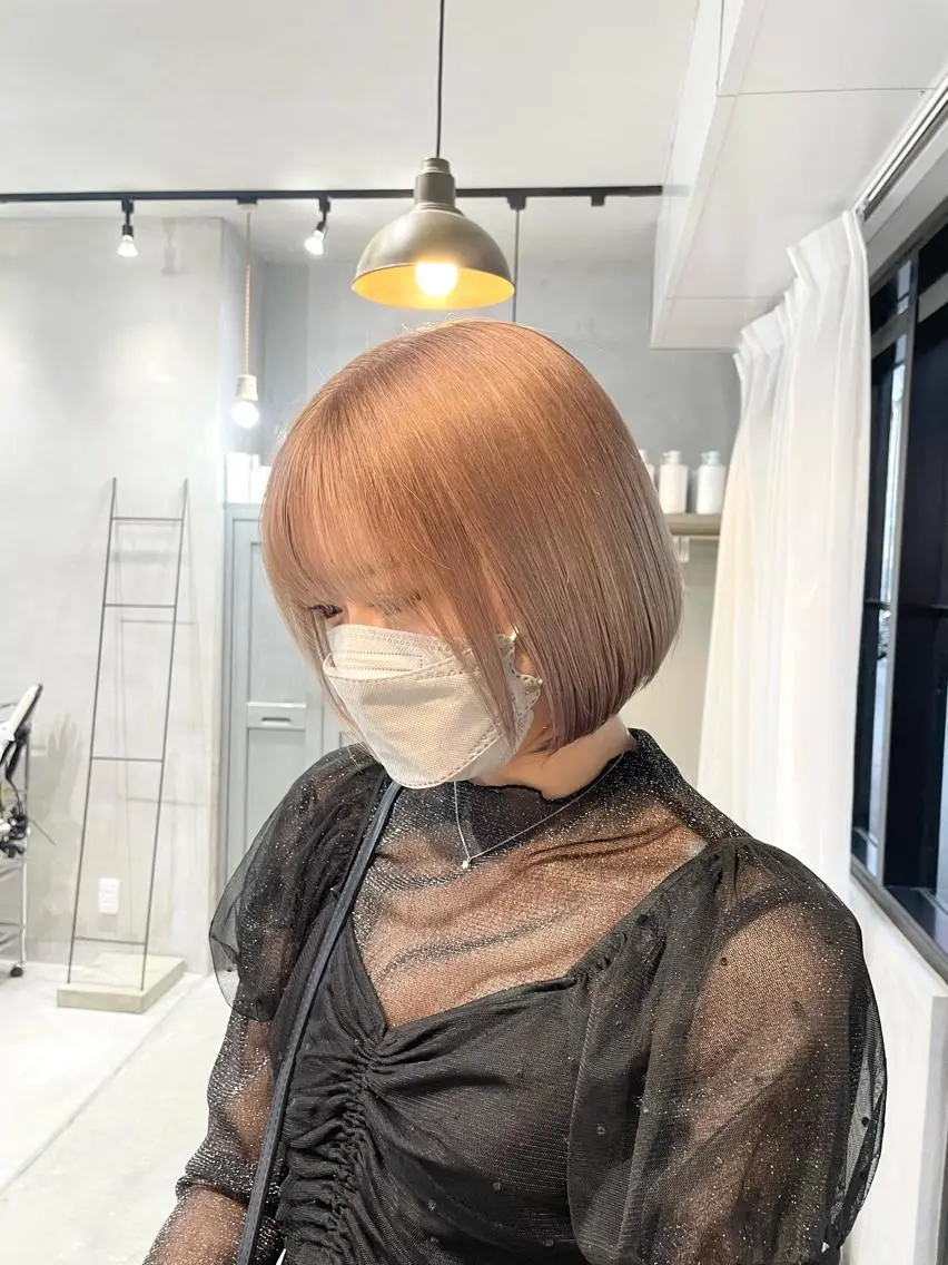 カラー ベージュカラー ミルクティーベージュ HERMITAGE/ chihiroのヘアスタイル