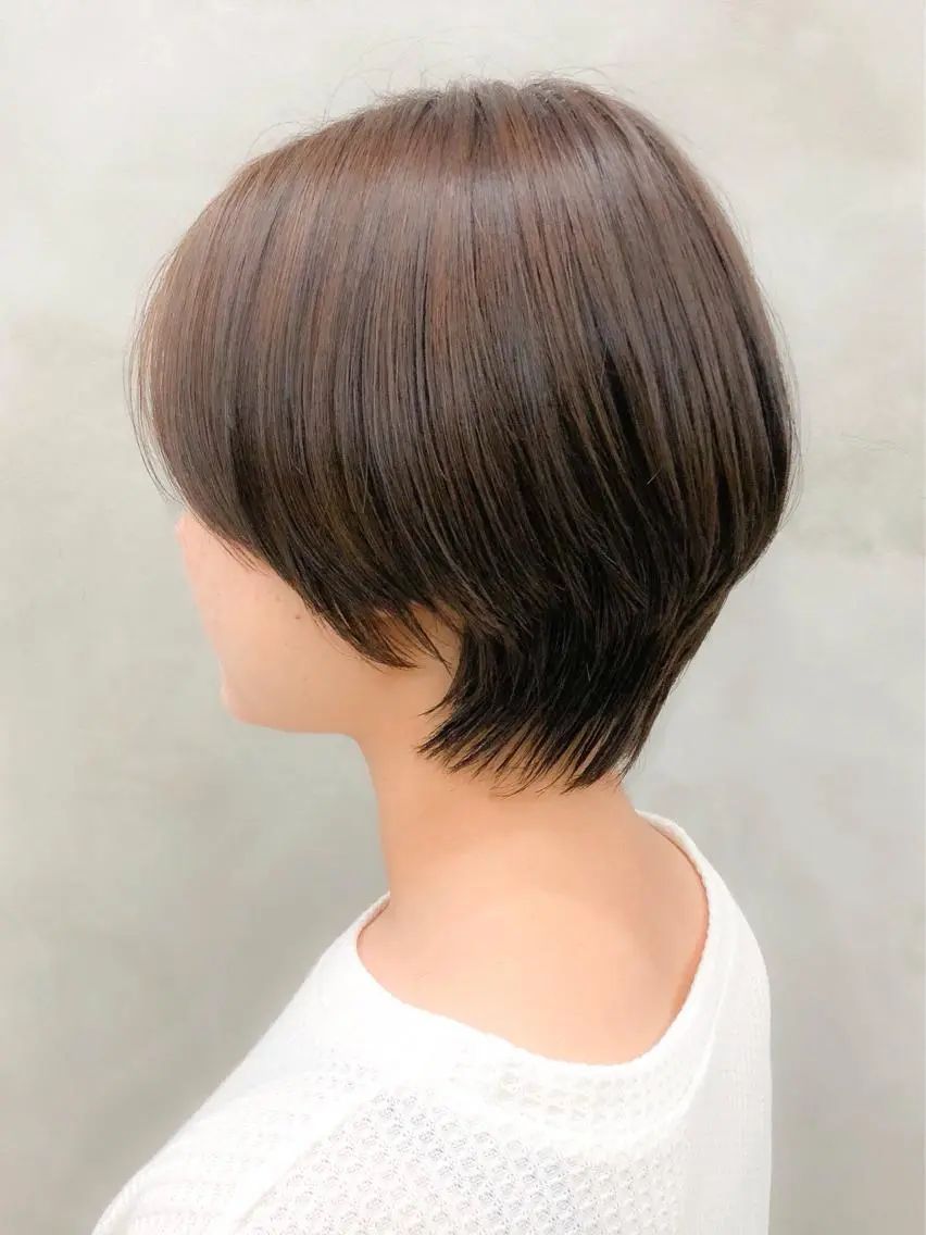 ショート ベリーショート ショートヘア ウルフカット ショート・ボブ 徳竹淳一のヘアスタイル