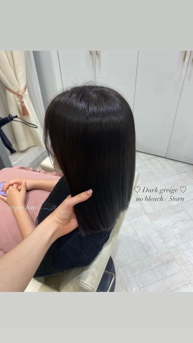 ミディアム カラー mako︴ Euphoriaのヘアスタイル