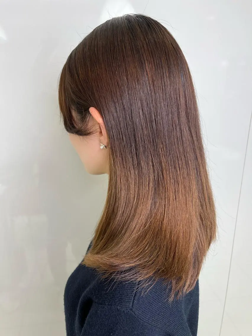 ミディアム onishi yoshinaoのヘアスタイル