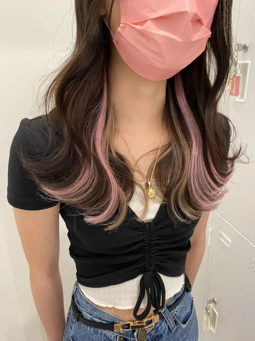 ロング エクステ Amelie yunのヘアスタイル