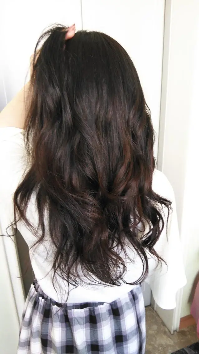 ロング カラー パーマ ヘアアレンジ メンズ キッズ ネイル マツエク・マツパ メンズブリーチ メンズ就活ヘア ブリーチ 透明感カラー デザインカラー MEGUMI megumiのヘアスタイル