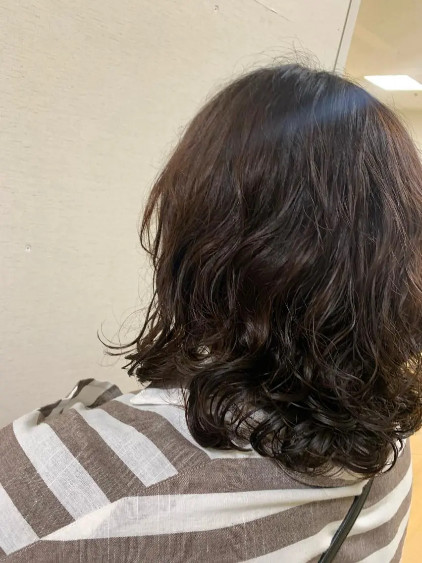 ミディアム パーマ 高橋友里亜 /フリーランスのヘアスタイル