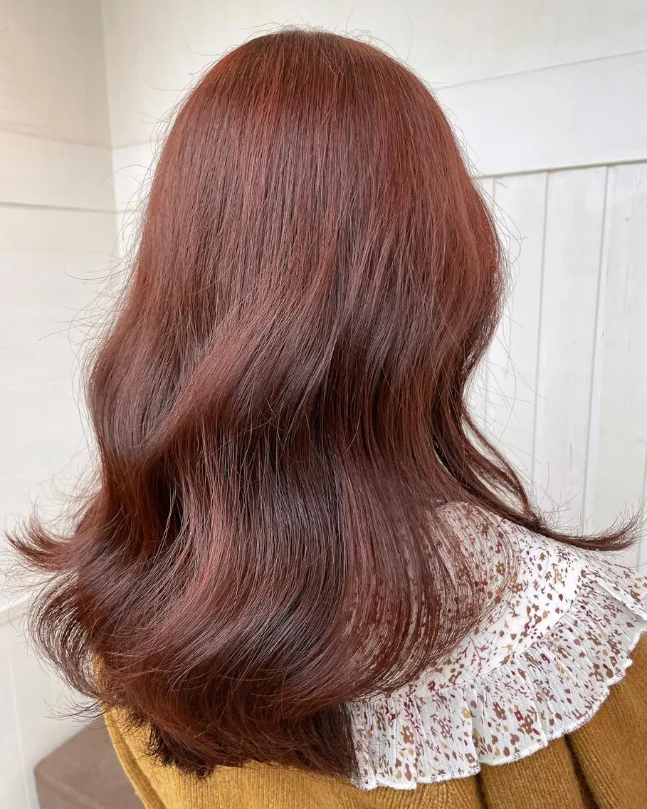セミロング カラー アディクシーカラー アッシュ ミストバング ブリーチ ブロンド カット ヘアカラー トリートメント N° anfeel 渋谷🪞🫧のヘアスタイル