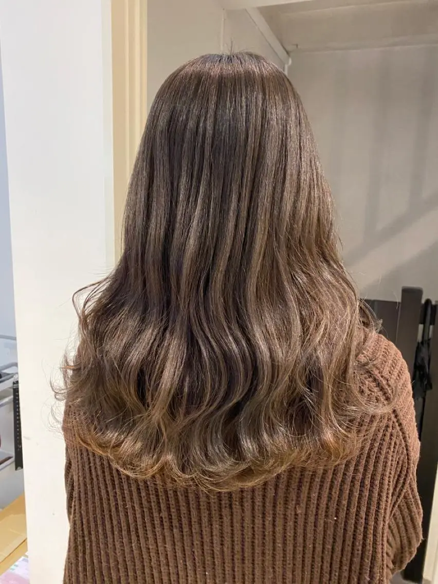 ロング カラー 🌈評価No.1🌈 艶髪カラー❌エクステのヘアスタイル