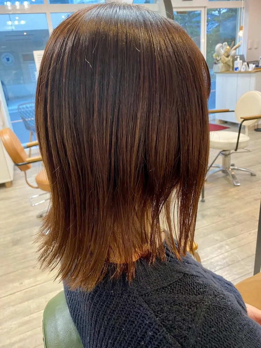 ミディアム カラー ✨ミニボブ特化✨ ✂︎Raimu✂︎のヘアスタイル
