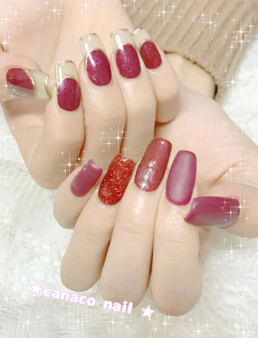 ネイル クリアネイル フレンチネイル マットネイル ハンドネイル ハンドケア ベテランネイル cnc nailのネイルデザイン