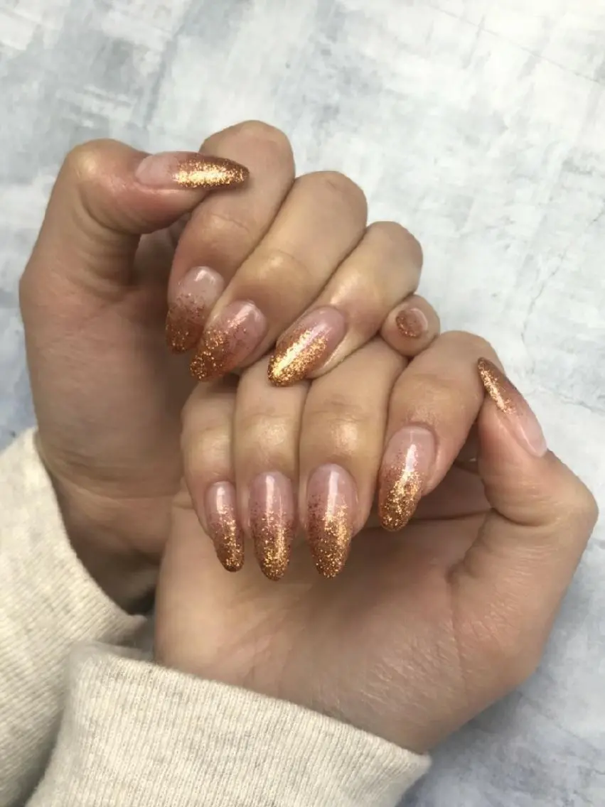 ネイル オレンジ lylynail YUUKAのネイルデザイン