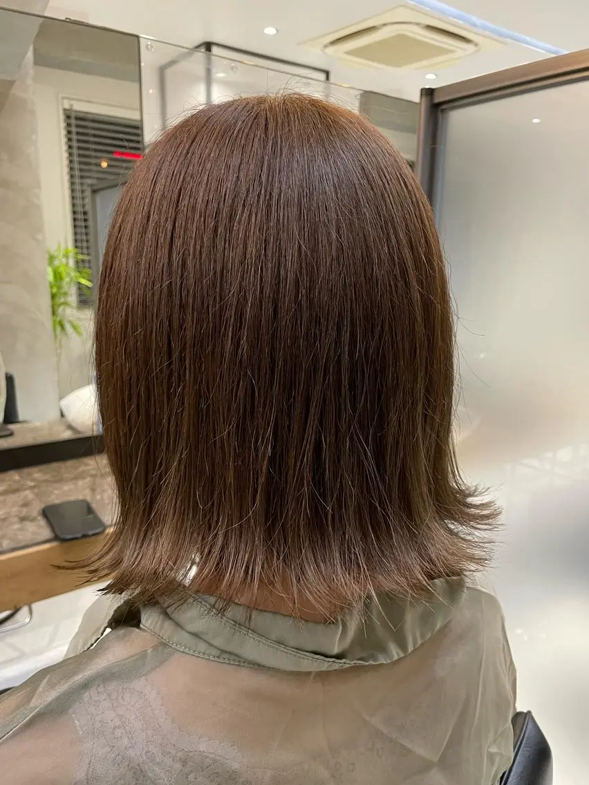ミディアム カット ヘアカラー トリートメント 🦕小林 大地🦕のヘアスタイル