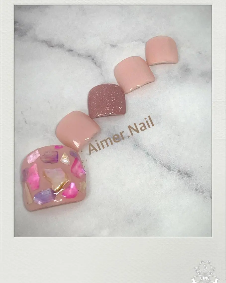 ネイル フットネイル フットネイル Aimer. Nailのネイルデザイン