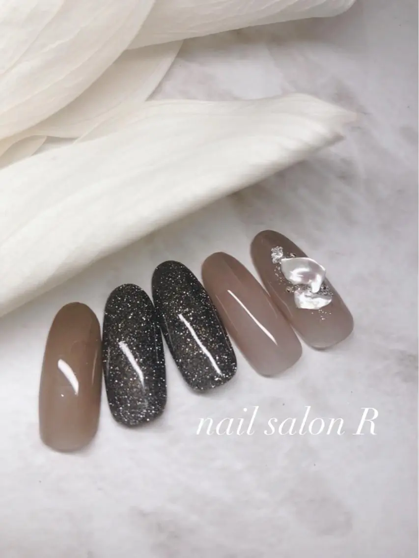 ネイル フラッシュネイル ラメ(グリッター) nail salon Rのネイルデザイン