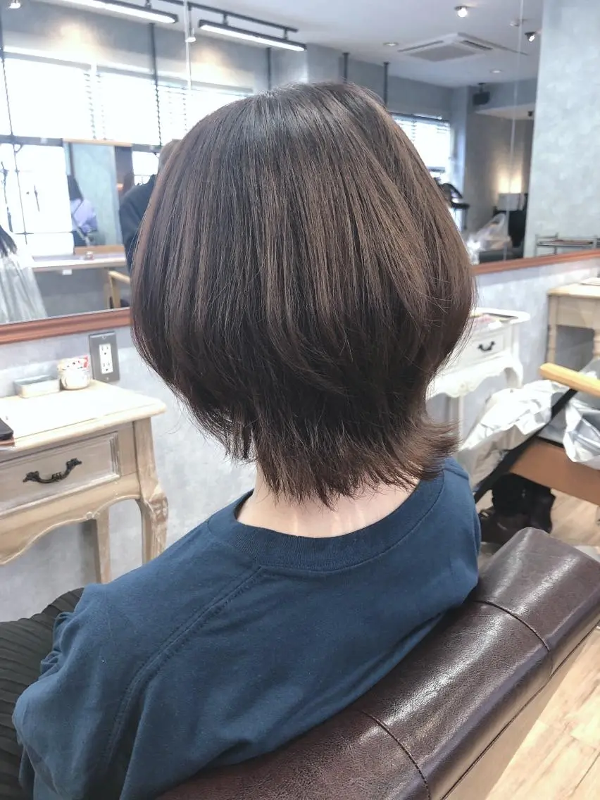 ショート ボブ ウルフカット ウルフボブ いとう ひろたかのヘアスタイル