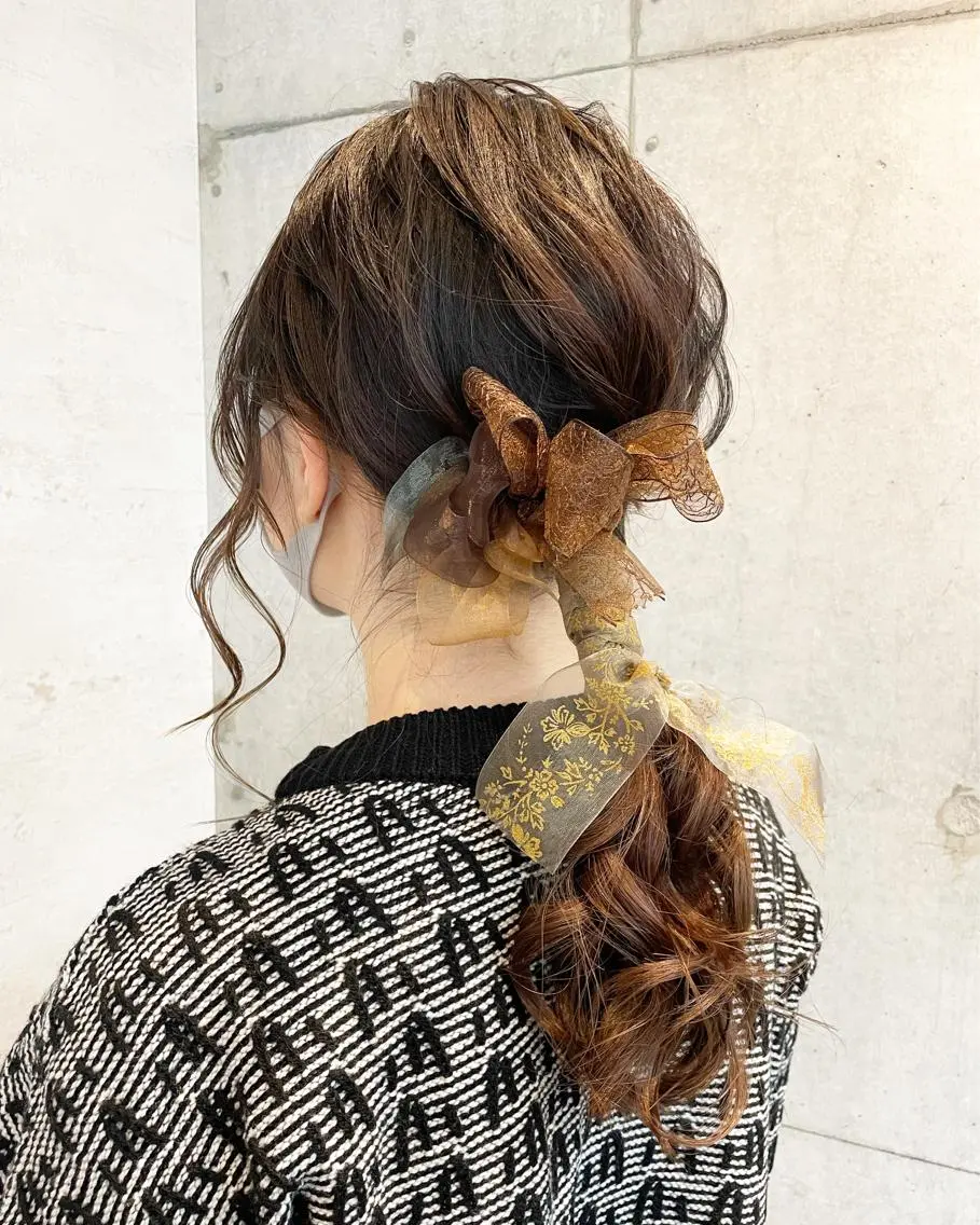 ヘアアレンジ 🎀ヘアセット/艶髪 /はやしほのか🎀のヘアスタイル