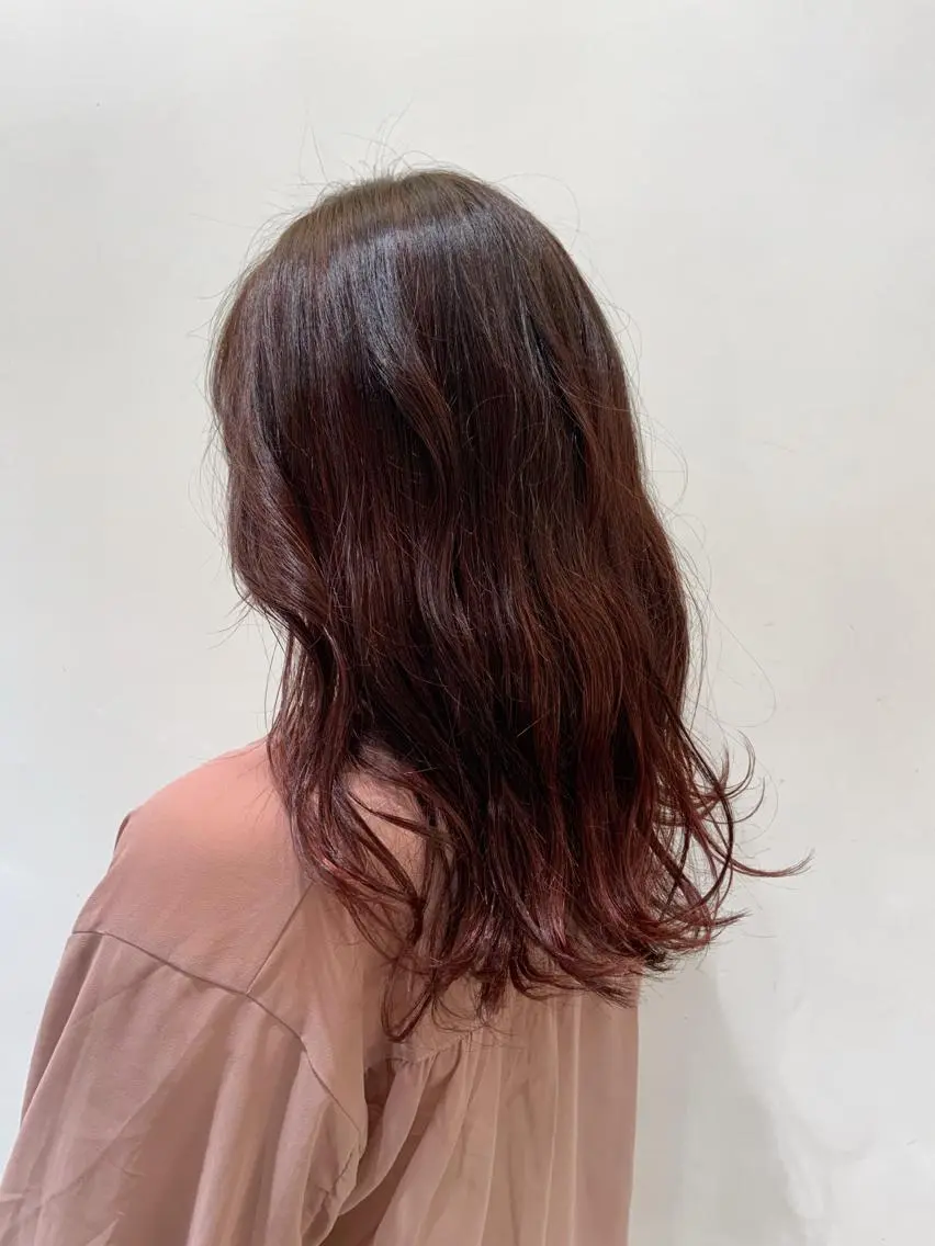 ミディアム アオキ サキ💫のヘアスタイル